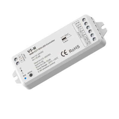 DC12-24V V3 VP V5-M RGBW RGB+CCT Controler RGB V1 V2 o singură culoare CCT LED Dimmer 12V CV RF 2.4G Pentru 1 2 3 4CH LED bandă de lumină