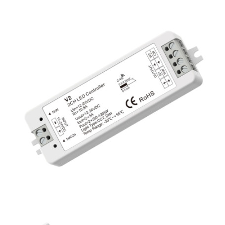 DC12-24V V3 VP V5-M RGBW RGB+CCT Controler RGB V1 V2 o singură culoare CCT LED Dimmer 12V CV RF 2.4G Pentru 1 2 3 4CH LED bandă de lumină