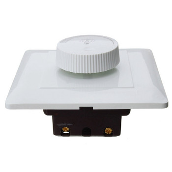 2 τμχ/παρτίδα 250V LED Dimmer Διακόπτης Κομψός Λευκός Ρυθμιζόμενος Ελεγκτής Φωτεινότητας Λαμπτήρας Νήματος Ελεγκτής Φωτεινότητας Dimmer
