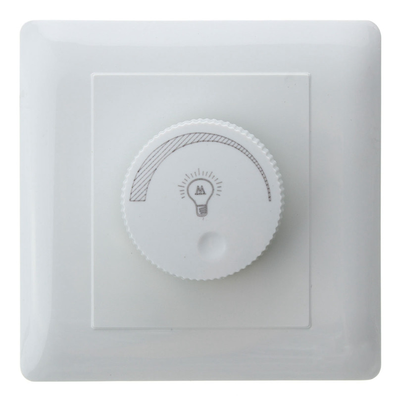 2vnt/stal. 250V LED šviesos reguliatorius Elegant White Reguliuojamas ryškumo valdiklis Kaitinamosios lempos ryškumo valdiklis Dimmer