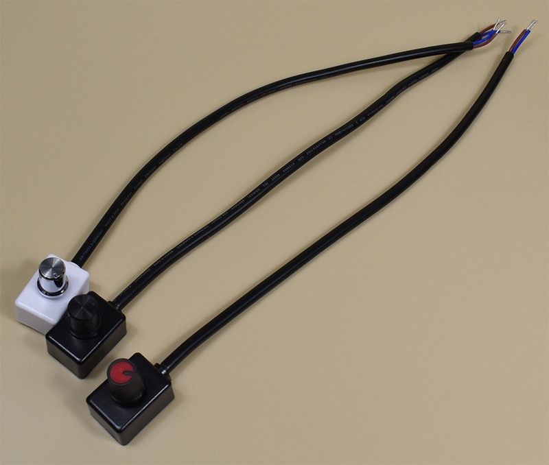 Ελεύθερο τρεμόπαιγμα DC 0 10V Mini Knob Dimmer Ελεγκτής PWM Περιστροφικός 5-100% Ρύθμιση φωτεινότητας 1-10V για φωτιστικά LED Grow