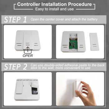 Λωρίδα LED Dimmer Controller Panel Reflux Pixel Controller για WS2811 Λευκό/Ζεστό Λευκό Τρεχούμενο νερό που ρέει ιπποδρομίες