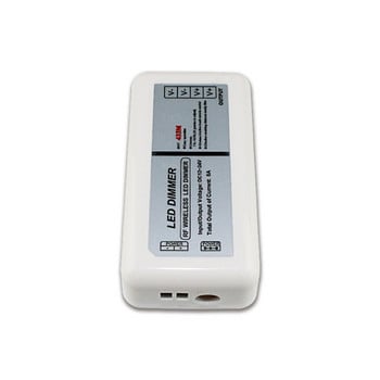 Touch Dimmer Μονόχρωμο ελεγκτή LED DC12V 24V 8A Ασύρματο τηλεχειριστήριο RF 2 καναλιών για μονόχρωμα φώτα ταινίας LED