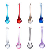 20x80mm 16x60mm krištolinis lietaus lašų sietynas, stiklinė prizmė, lašas varveklis, pasidaryk pats, pakabukas saulės gaudyklė, pakabinamas vandens lašo ornamentas karštas išpardavimas