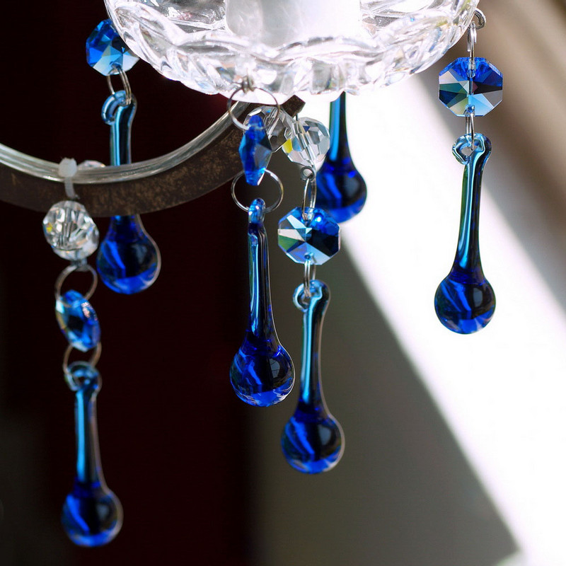 20x80mm 16x60mm krištolinis lietaus lašų sietynas, stiklinė prizmė, lašas varveklis, pasidaryk pats, pakabukas saulės gaudyklė, pakabinamas vandens lašo ornamentas karštas išpardavimas