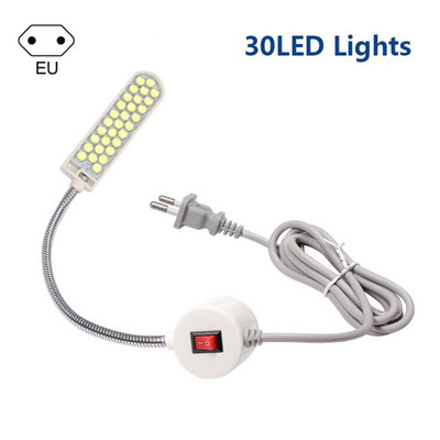 Εύκαμπτο 360° Σούπερ φωτεινό λαιμό χήνας Industrial με μαγνητική βάση στήριξης Ραπτομηχανή Φωτιστικό Φωτιστικό Εργασίας