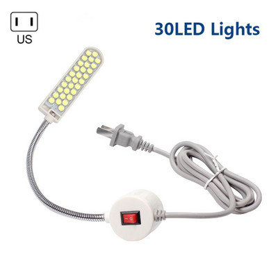 Εύκαμπτο 360° Σούπερ φωτεινό λαιμό χήνας Industrial με μαγνητική βάση στήριξης Ραπτομηχανή Φωτιστικό Φωτιστικό Εργασίας