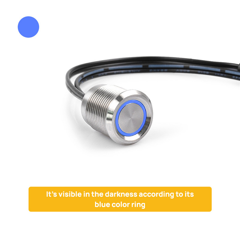 Μεταλλικός ροοστάτης LED αφής DC12V 24V Έξυπνος διακόπτης ροοστάτη 6A 1 καναλιού για μονή έγχρωμη ταινία