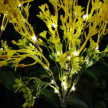 Solar Powered Flower Garden Stake Landscape Fairy Lamp Outdoor Yard Path Ip65 Αδιάβροχο Rape Lantern Διακόσμηση κήπου