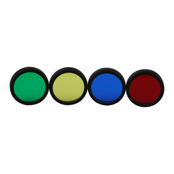 Διαχύτης φίλτρου φακού MATEMINCO 4 Χρώμα Πράσινο Κόκκινο Μπλε Κίτρινο 65mm Για MT35 mini MT90 mini