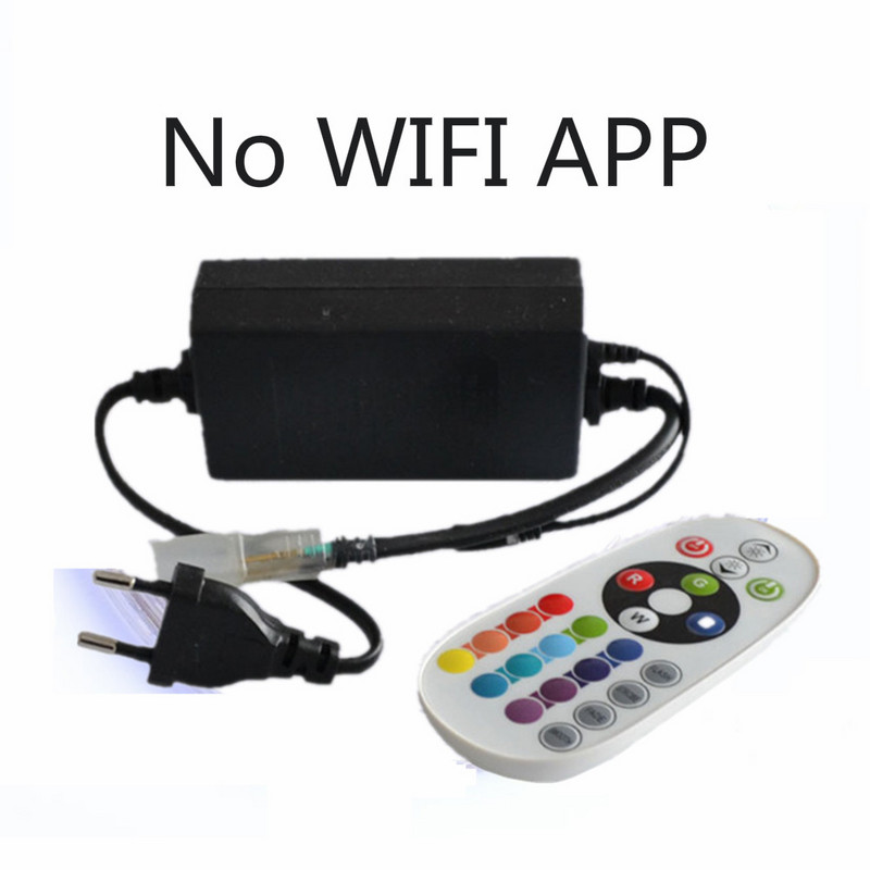 Ελεγκτής Bluetooth 220V RGB LED Strip Control για τηλέφωνο Bluetooth Remote APP Control for RGB 5050 LED Strip Control