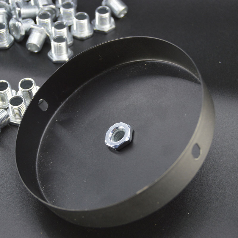 M10 sriegiuotas vamzdis su veržle lempoms tuščiaviduris sraigtas metalinis vamzdis dantų balinimas