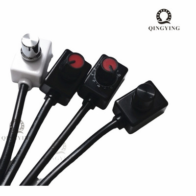Nav jaudas pieprasījuma DC 0/1-10V Mini Knob Dimmer Controller Rotējošie slēdži PWM Singal, lai kontrolētu vienu aptumšojamu LED apgaismojumu