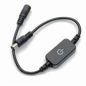 LED juostos jutiklinis pritemdymas Ryškumas pritemdymo jungiklis Atminties funkcija 5V 12V 24V 3A 5,5x2,1 COB SMD juosta LED lempučių jungiklio valdiklis