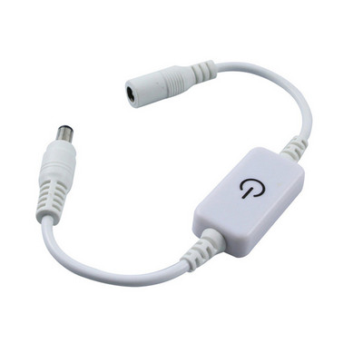 LED juostos jutiklinis pritemdymas Ryškumas pritemdymo jungiklis Atminties funkcija 5V 12V 24V 3A 5,5x2,1 COB SMD juosta LED lempučių jungiklio valdiklis