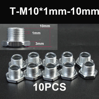 M10 danties vamzdelis su veržle lempoms tuščiaviduris sraigtas metalinis vamzdis dantų balinimo sriegis remontas apšvietimo pagrindo jungiamieji priedai