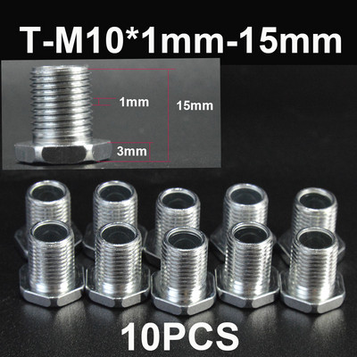 M10 danties vamzdelis su veržle lempoms tuščiaviduris sraigtas metalinis vamzdis dantų balinimo sriegis remontas apšvietimo pagrindo jungiamieji priedai
