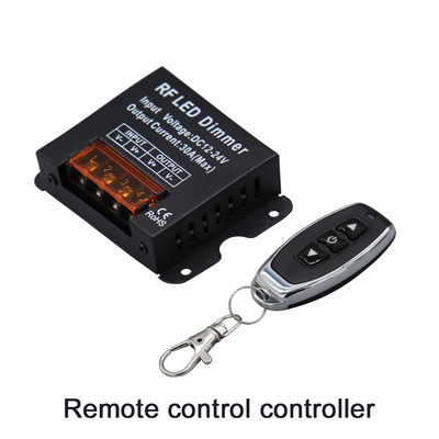 12V 24V LED šviesos diodo nuotolinio valdymo pultelis, skirtas LED juostos šviesos pritemdymo rankenėlės jungiklio įtampos reguliatorius 30A 360W didelės galios lempos reguliatoriai