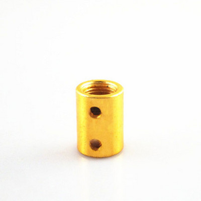 2 vnt. M10 moteriška tuščiavidurė jungtis su M4 šoninės danties skylės lempos aparatūros detalėmis „pasidaryk pats“ žingsnis 1,0 mm