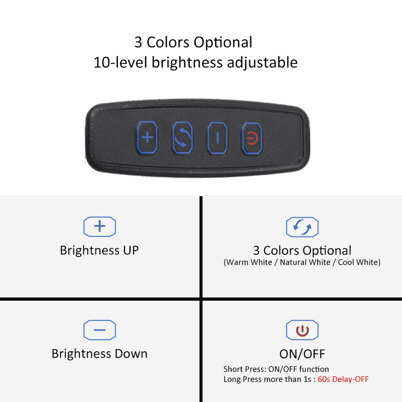 DC 5V USB LED димер CCT двоен бял димиращ удължителен кабел с 60s закъснение OFF превключвател адаптер за LED лента крушка лампа