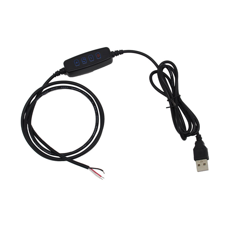 DC 5V USB LED димер CCT двоен бял димиращ удължителен кабел с 60s закъснение OFF превключвател адаптер за LED лента крушка лампа