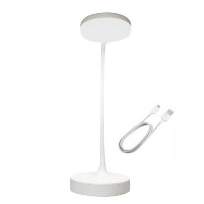 Lampă de masă cu LED Lampă de birou cu LED pentru copii 360 reglabilă, drăguță, lumină caldă de noapte, lampă de masă cu încărcare prin USB, decorare pentru birou pentru dormitor