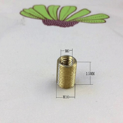 4 tükki/partii M4/M5/M6/M8 kuni M10, M10 kuni M12 vaskeermega õõnestoru adapter sise- ja väliskeermega siduri konveieri adapter
