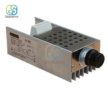 AC 220V 6000W 10000W висока мощност SCR регулатор на напрежение димиране LED димер регулатор на скоростта на двигателя термостат димер