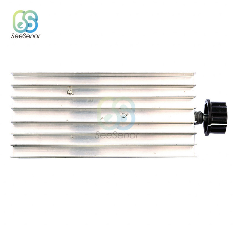 Kintamosios srovės 220V 6000W 10000W didelės galios SCR įtampos reguliatorius, šviesos diodų reguliatorius, variklio greičio reguliatorius, termostatas, dimer