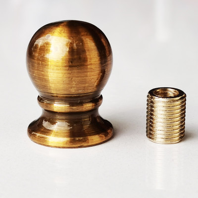 WOERFU 2-Pack 1-1/5 Aliejumi trinamas šepečiu bronzos apdailos rutulinis žibintas, baigiamas