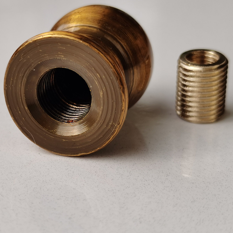 WOERFU 2-Pack 1-1/5 Aliejumi trinamas šepečiu bronzos apdailos rutulinis žibintas, baigiamas