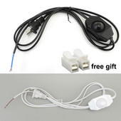 Alimentare electrică AC reglabilă întrerupător Cablu Bec Modulator Lampă Linie Dimmer Controler Cablu de masă 110V 220V Fișă UE c1
