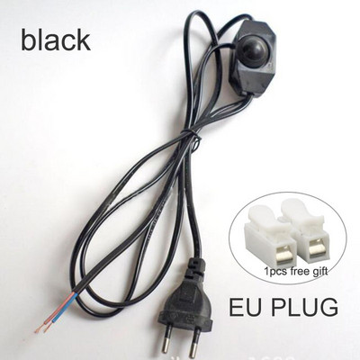 Alimentare electrică AC reglabilă întrerupător Cablu Bec Modulator Lampă Linie Dimmer Controler Cablu de masă 110V 220V Fișă UE c1
