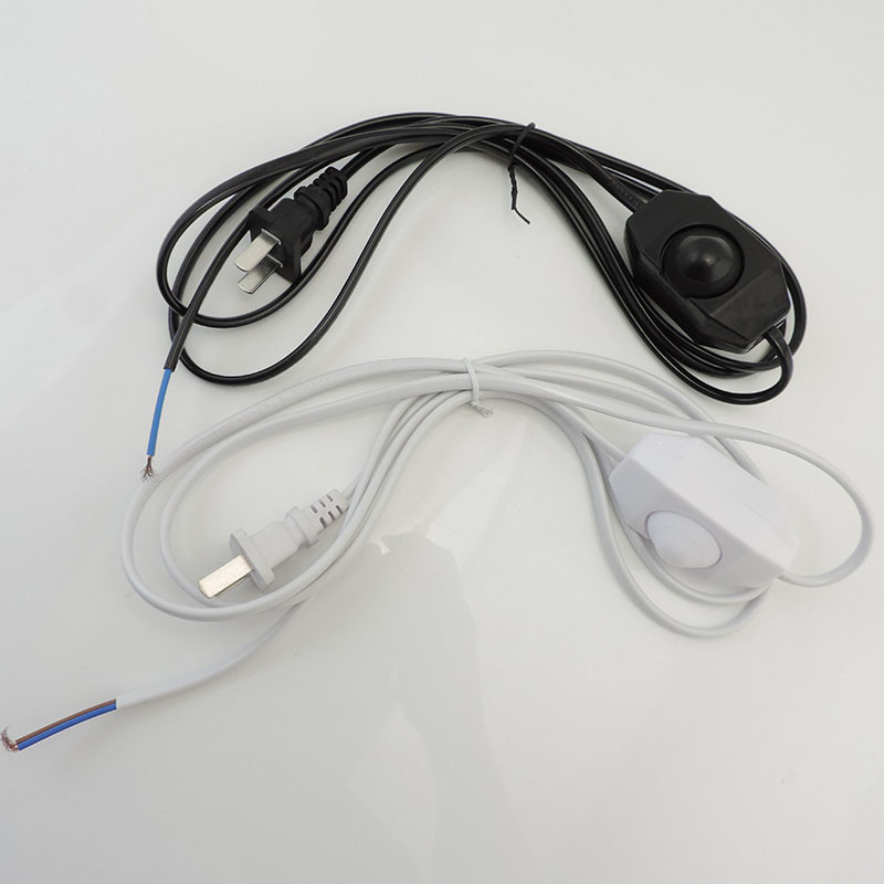 Alimentare electrică AC reglabilă întrerupător Cablu Bec Modulator Lampă Linie Dimmer Controler Cablu de masă 110V 220V Fișă UE c1