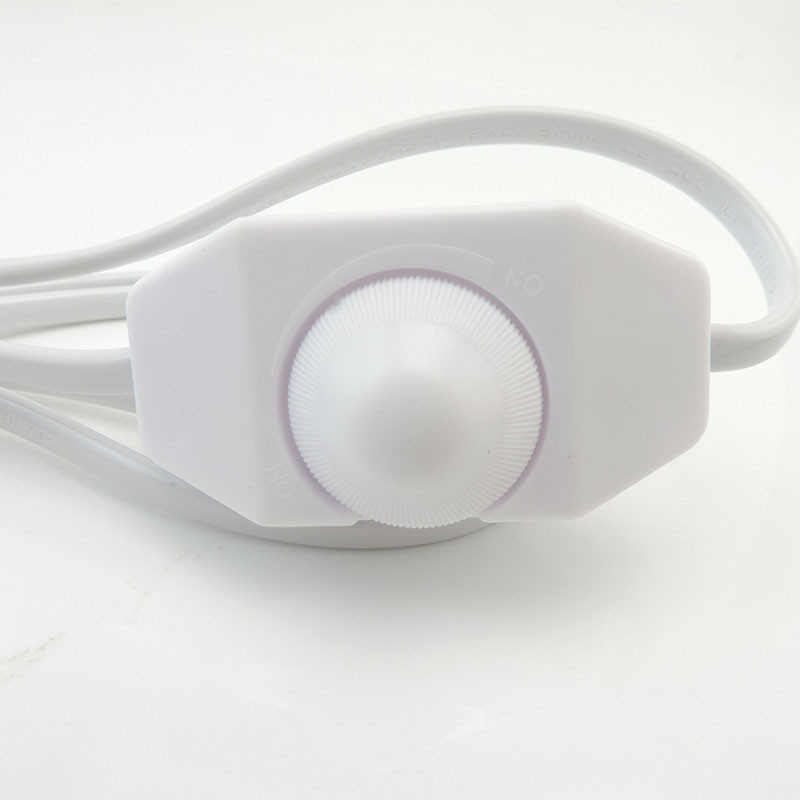 Alimentare electrică AC reglabilă întrerupător Cablu Bec Modulator Lampă Linie Dimmer Controler Cablu de masă 110V 220V Fișă UE c1