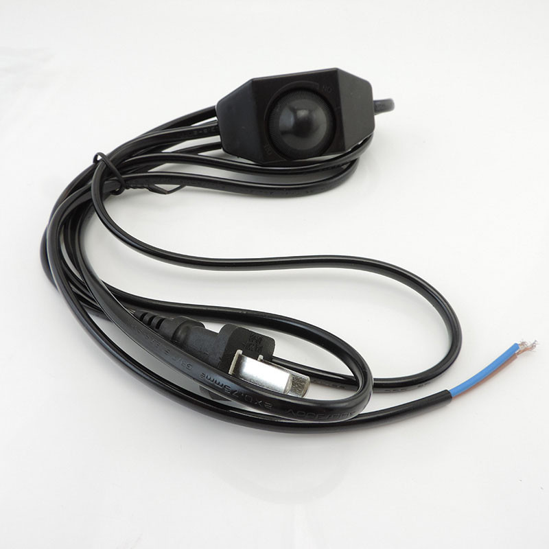 Alimentare electrică AC reglabilă întrerupător Cablu Bec Modulator Lampă Linie Dimmer Controler Cablu de masă 110V 220V Fișă UE c1