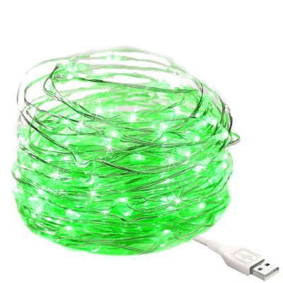 10 20M LED Fairy Lights Χάλκινο σύρμα USB τροφοδοτούμενο με χριστουγεννιάτικο ντεκόρ φωτιστικό κορδόνι Γαμήλιο πάρτι Πρωτοχρονιάτικα Διακοσμητικά 2022 Γιρλάντα