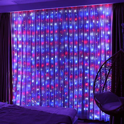 Lumini LED de Crăciun Telecomandă USB Lumini zâne 3M 4M 6M Cortina Lumini LED Decorare de Crăciun pentru acasă Ghirlandă de Anul Nou