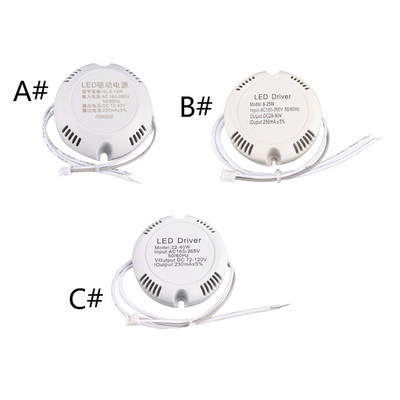 LED Driver AC180-260V Frequency 50-60Hz Powers Supply Lighting for LED Ceiling Light Lamp 8-12W/8-25W/22-40W