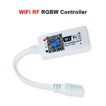 DC5-24V 24Keys Mini Wifi RF RGB RGBW Led контролер Дистанционно Dmx Безжична музика и таймер за SMD 3528 5050 4Pin 5Pin Светлинна лента