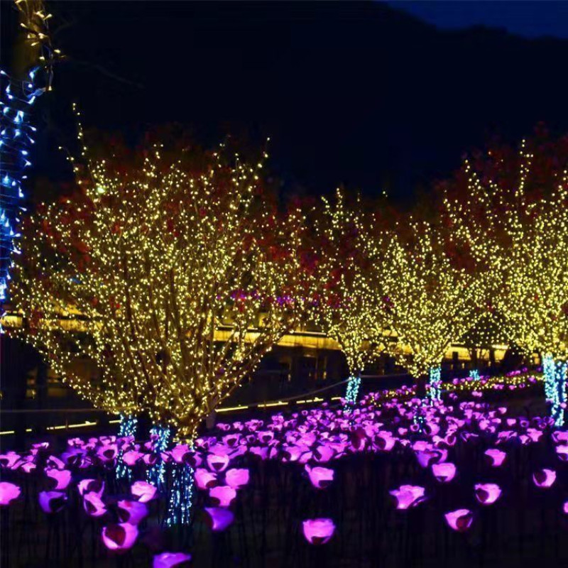 3/5 μέτρα χάλκινο σύρμα 100/200 LED String Lights Firecracker Fairy Garland Light for Christmas Windding Party Λειτουργεί με USB