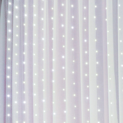 LED žičane svjetiljke Božićni ukrasi 6 m Vanjski kućni daljinski upravljač Svečano vjenčanje Bajka Girlanda Svjetla Zavjese za spavaću sobu