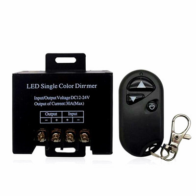 11Key RF 30A LED Dimmer monocolor DC12V-24V Aluminiu 3Key Dimming LED Strip Controller pentru 5050 3528 Single Color Strip Light