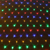 Svjetlo za zavjese LED Fairy String Net Mesh Božić 3x2m 200led EU 220V Party Vjenčanje Novogodišnji vijenac Vanjski vrtni ukras