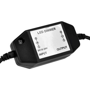 Dimmer Light Bar LED, DC 12V-24V Dimmer Switch, Κατάλληλο για LED Bar Light, LED Rope Light 3528, 5050, 5630