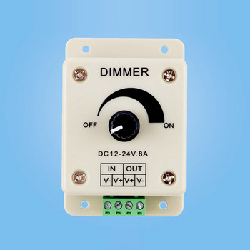 Яркост Димируем превключвател на светлината 8a 24v 12v Led димер превключвател за LED светлини Ръчен превключвател Регулатор на интензитета на светлината