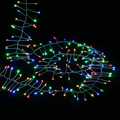 2M 5M Χάλκινο σύρμα LED String Lights Firecracker Fairy Garland Light for Christmas Windding Party Λειτουργεί με μπαταρία