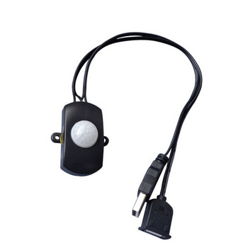 Автоматично тяло Инфрачервен USB PIR Превключвател за индукция на движение Сензор за движение на човека Сензор Превключвател Детектор Превключвател
