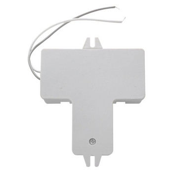 2Χ Λευκό Πλαστικό Κέλυφος 4 Pin 2D Tube Bulb Fluorescent Ballast AC 220V 0.19A 38W