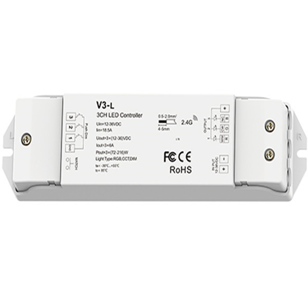 V1/V1-L Μονόχρωμο V2/V2-L Διπλό χρώμα V3/V3-L RGB CV Led Dimmer Controller 2,4 GHz + Push Dim DC12V-36V 24V για λωρίδα LED
